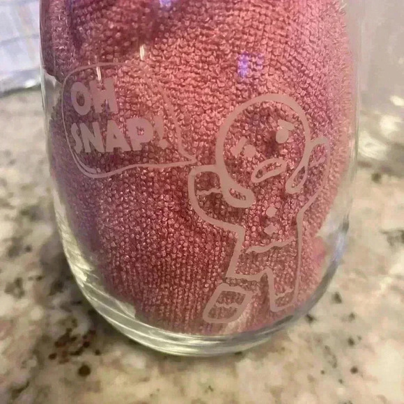 Set of 4 stemless wine glasses with cute sayings on them Click on individual pic - Picture 1 of 7